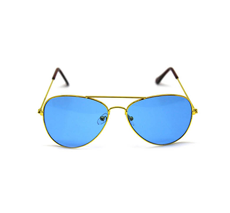 Blue Aviator Glasses - Miss Kitty's Costumes