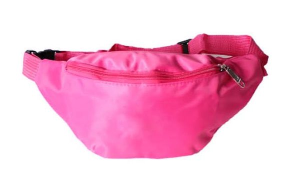 Neon Pink Bum Bag - Miss Kitty's Costumes