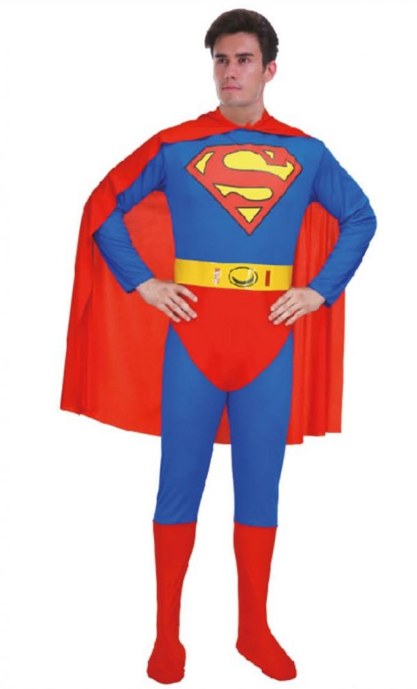 Superman Adult Costume - Miss Kitty's Costumes